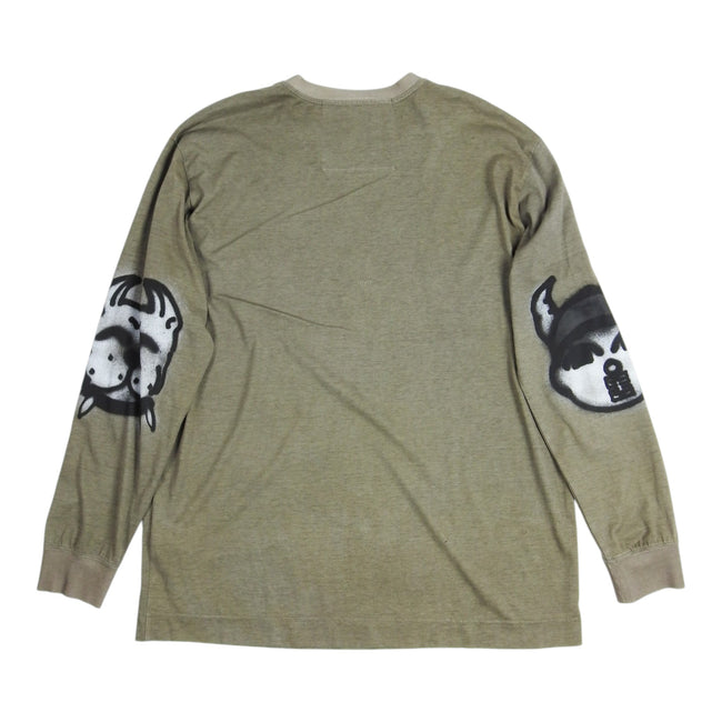 Givenchy Green LS T-Shirt Size Small