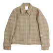 Sandro Check Jacket Size Medium
