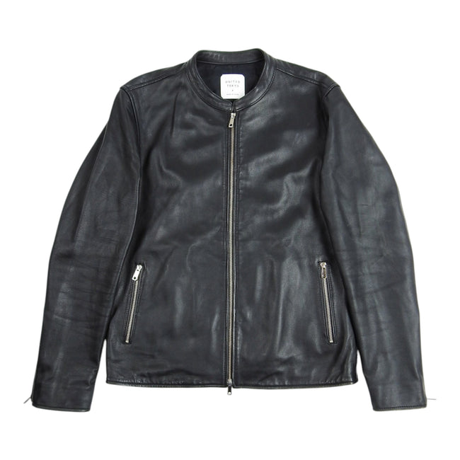 United Tokyo Leather Jacket Size 4