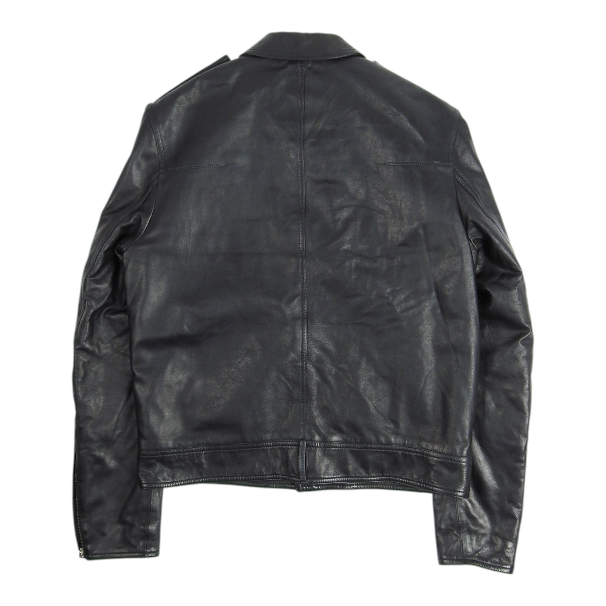 Dior Leather Moto Jacket Size 50