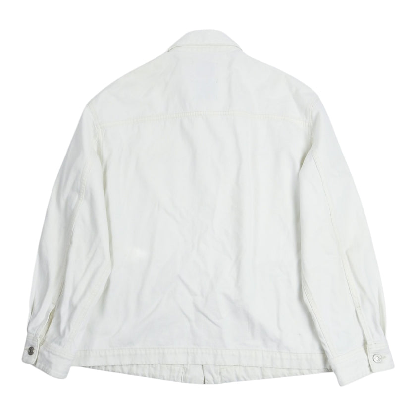 AGOLDE RSVP Gallery White Denim Jacket Size Medium