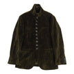 John Varvatos Brown Velour Jacket Size 50
