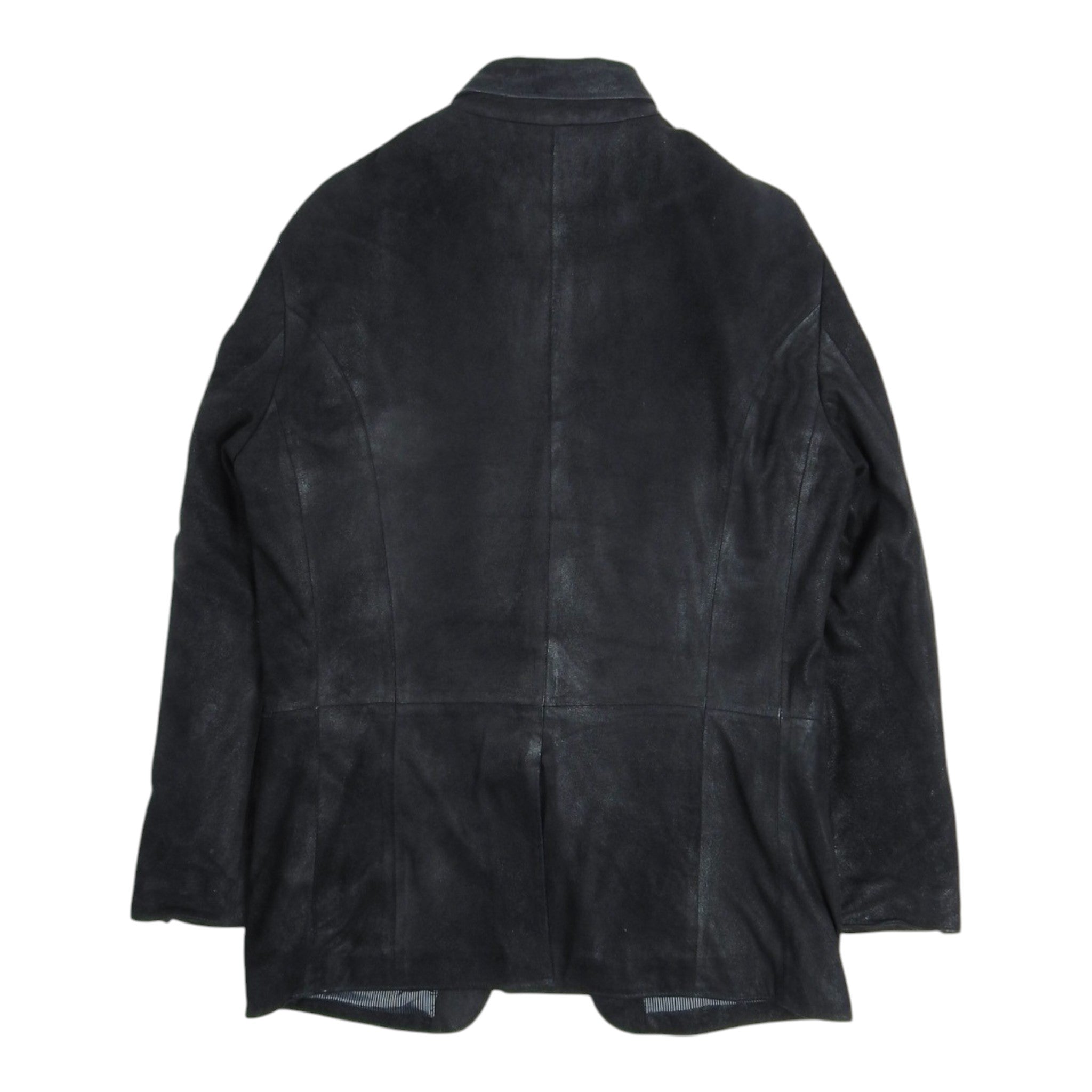 John Varvatos Suede Button Up Jacket Size Large