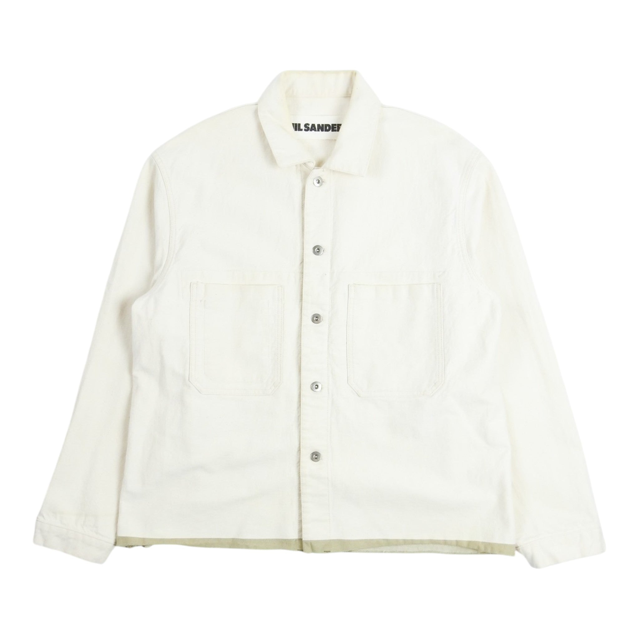 Jil Sander Off White Denim Jacket Size Large