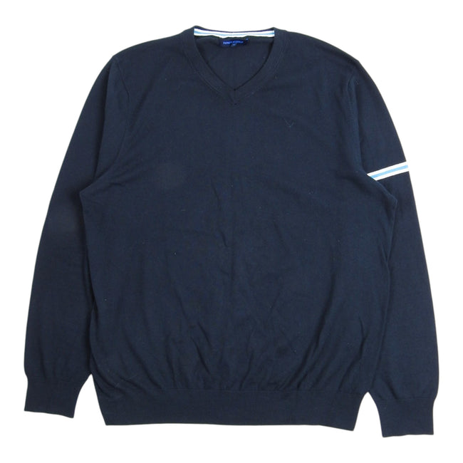 Patrick Assaraf V Neck Sweater Size XL