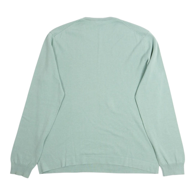 Closed Green Crewneck Sweater Size Large