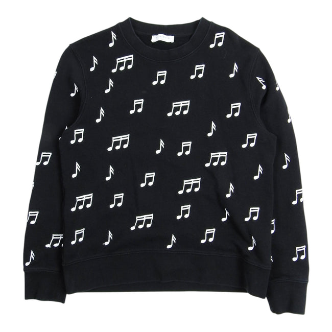 Sandro Music Note Sweatshirt Size Large