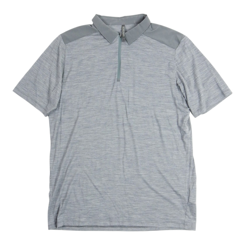 Arc'teryx Veilance SS Zip Polo Shirt Size Medium