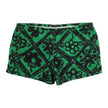 Prada Green Graphic Swim Shorts Size 52