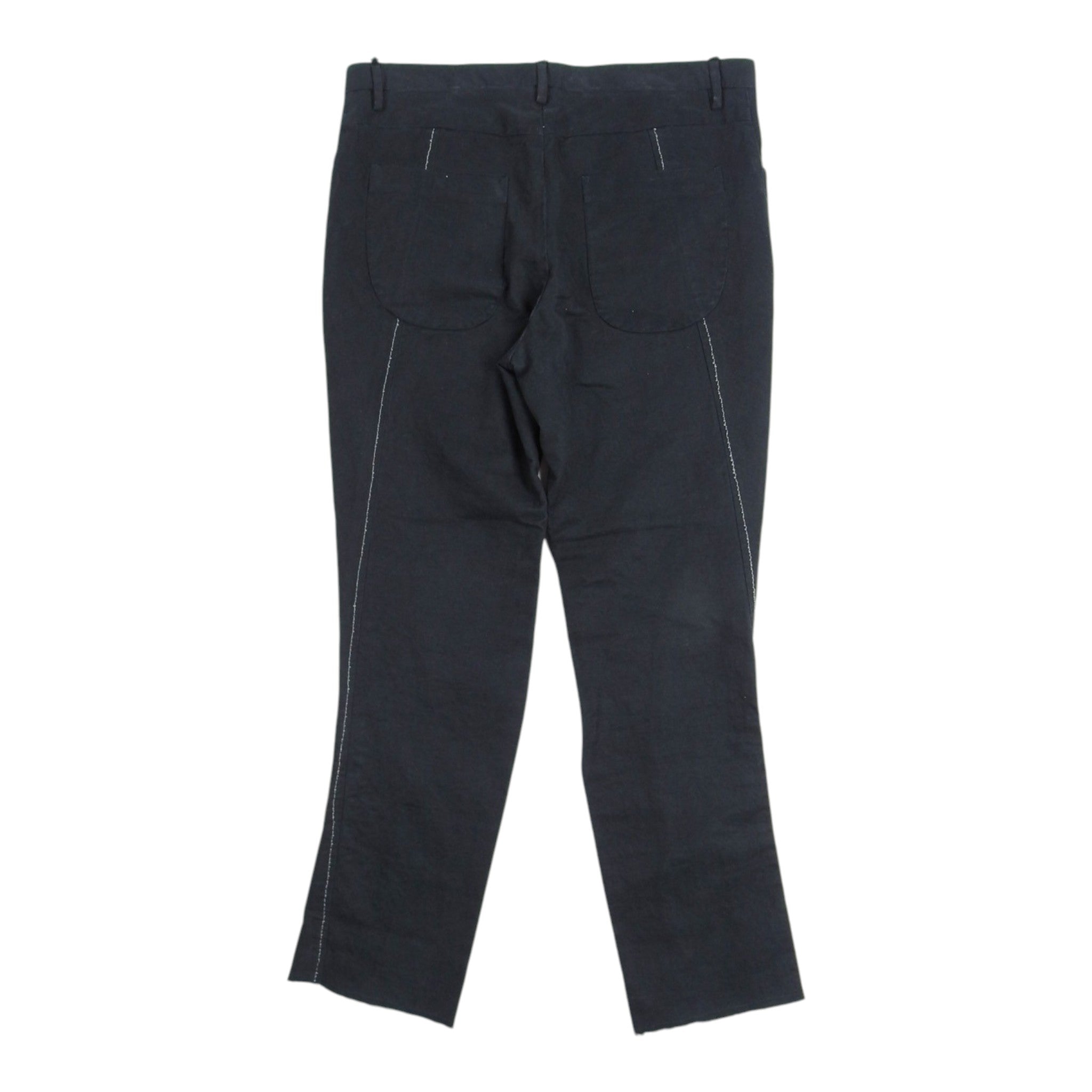 Label Under Construction Contrast Stitch Jeans Size 34