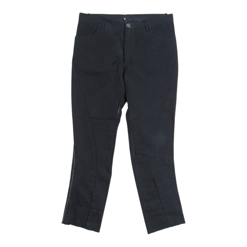 Label Under Construction Contrast Stitch Jeans Size 34