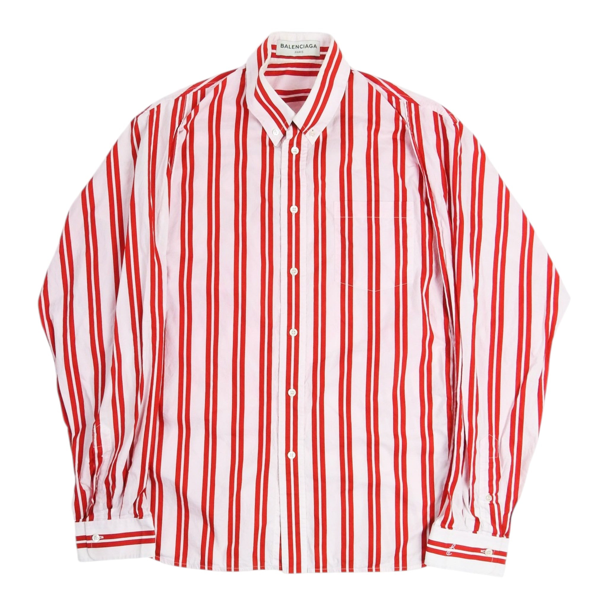 Balenciaga Split Sleeve Shirt Size 40