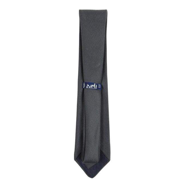 Hermes Dark Grey Tie