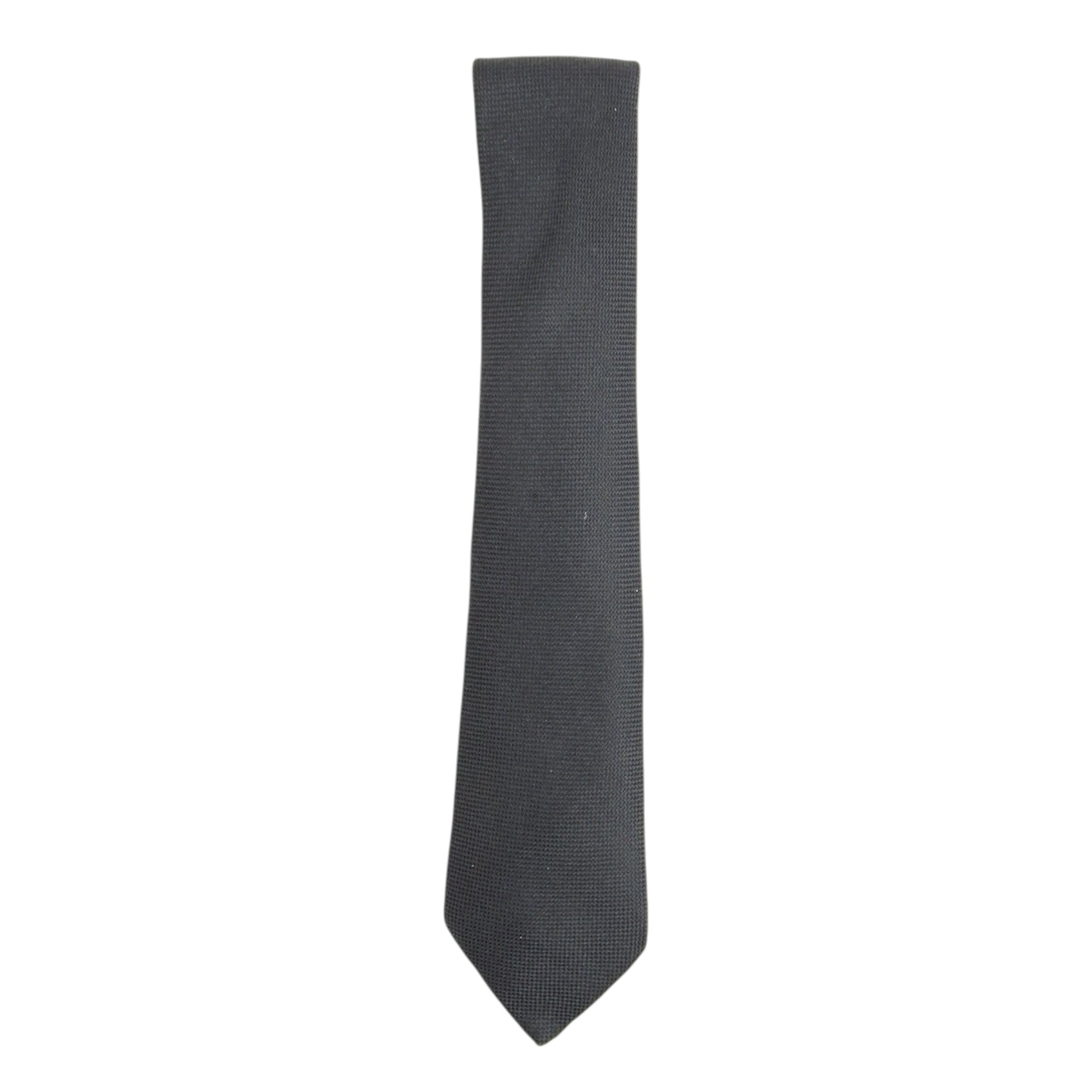 Hermes Dark Grey Tie
