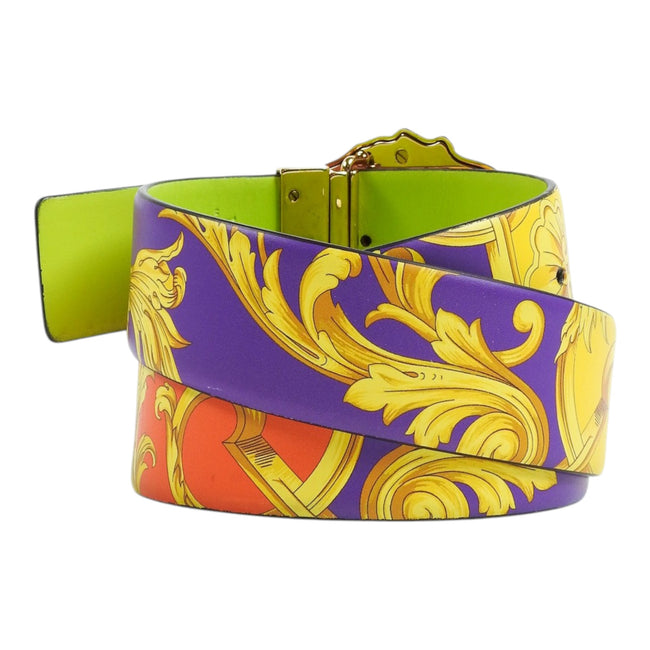 Versace Multicoloured Belt Size 40