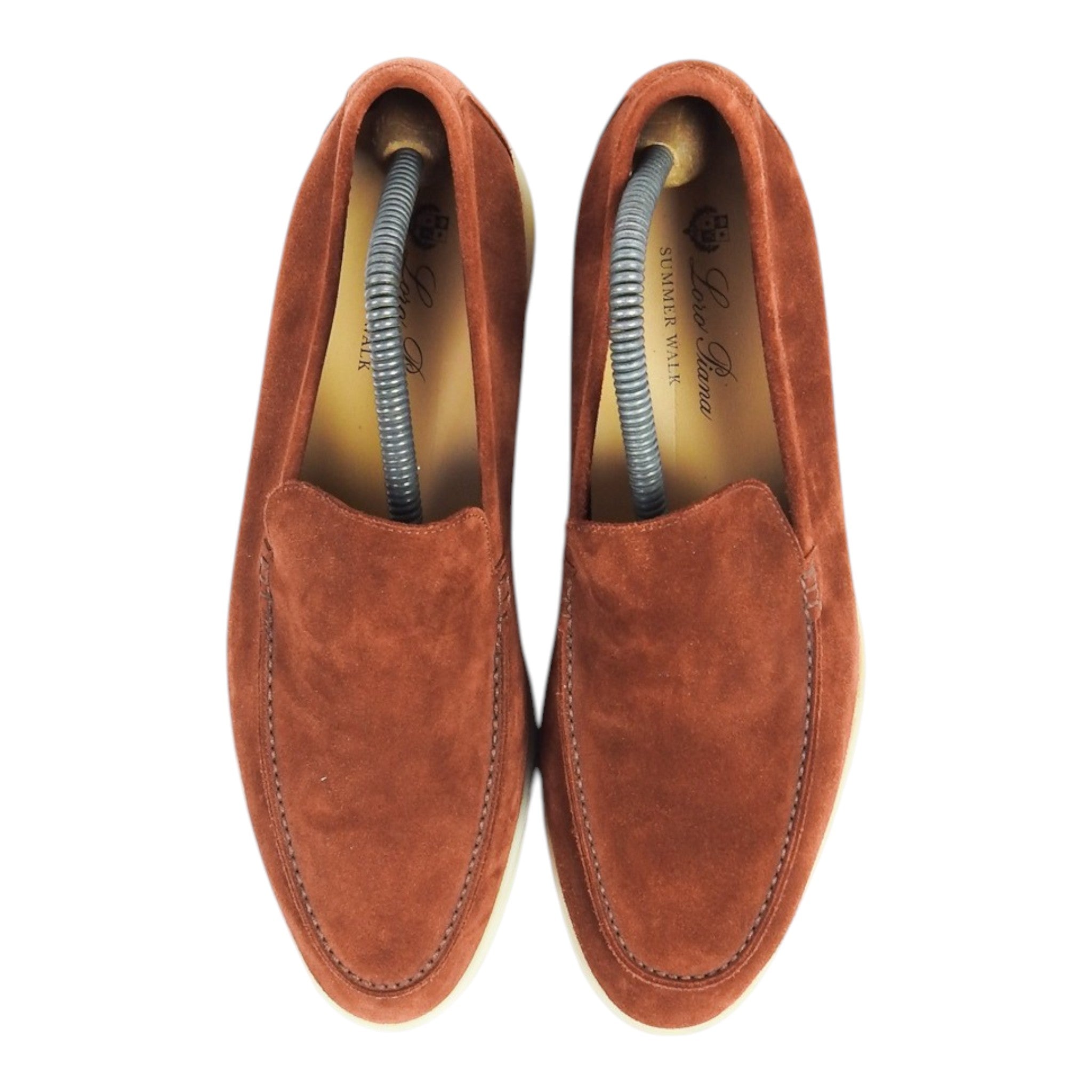 Loro Piana Summer Walk Suede Loafer Size 44.5