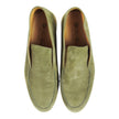 Loro Piana Summer Walk Green Suede Shoe Size 45