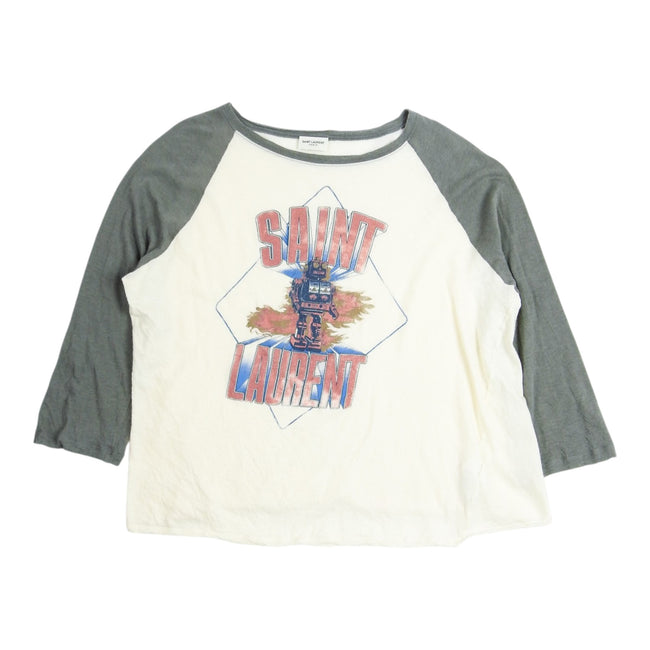 Saint Laurent Baseball T-Shirt Size Large