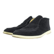 Loro Piana Summer Walk Black Suede Shoe Size 45