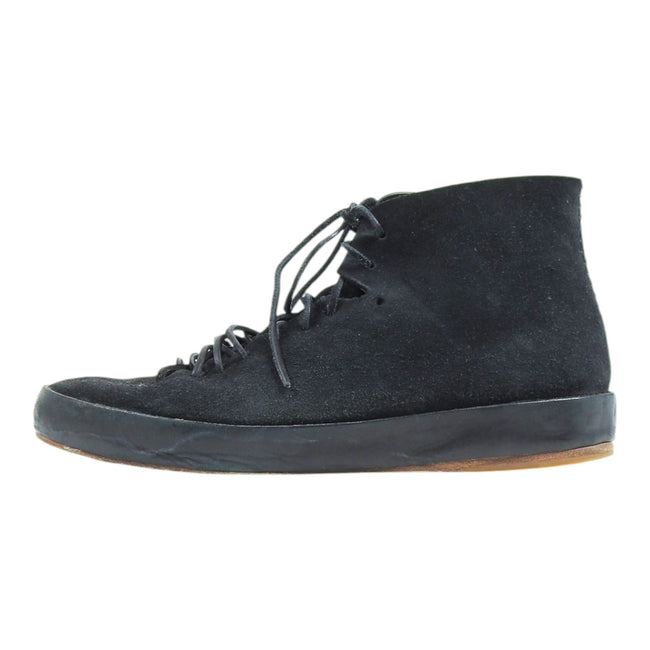 Feit Black Lace Up Shoes Size 45