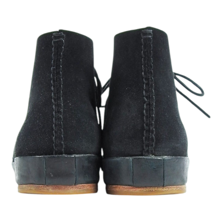 Feit Black Lace Up Shoes Size 45