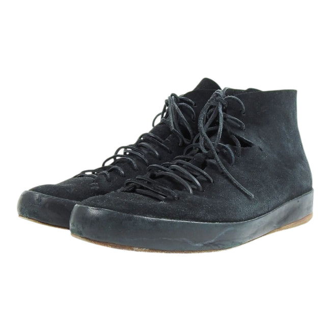 Feit Black Lace Up Shoes Size 45