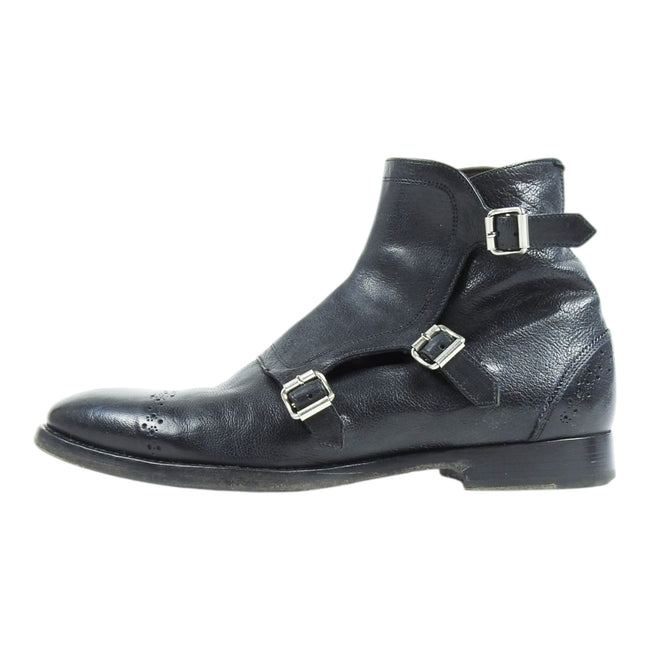 Alexander McQueen Buckle Boots Size 41