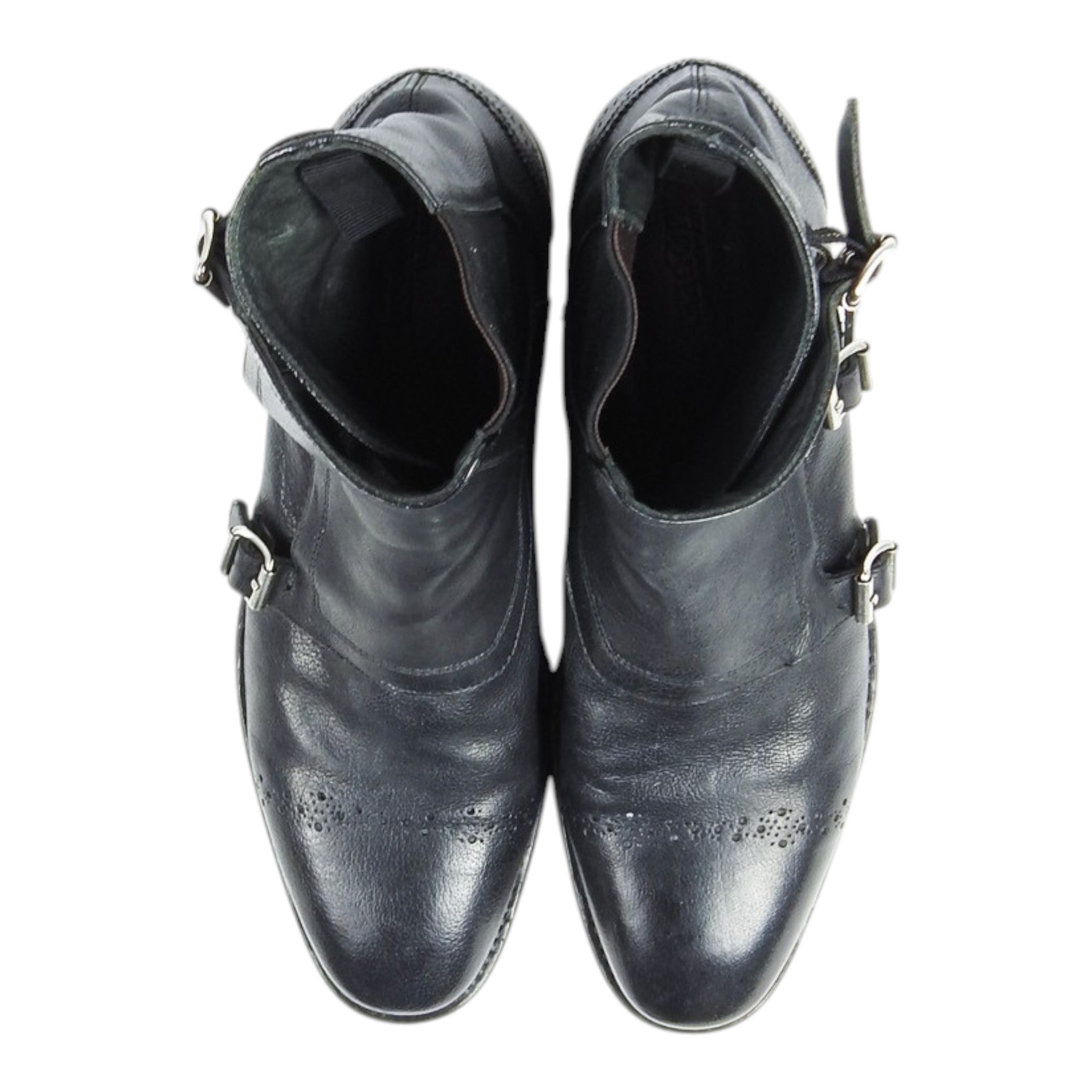Alexander McQueen Buckle Boots Size 41
