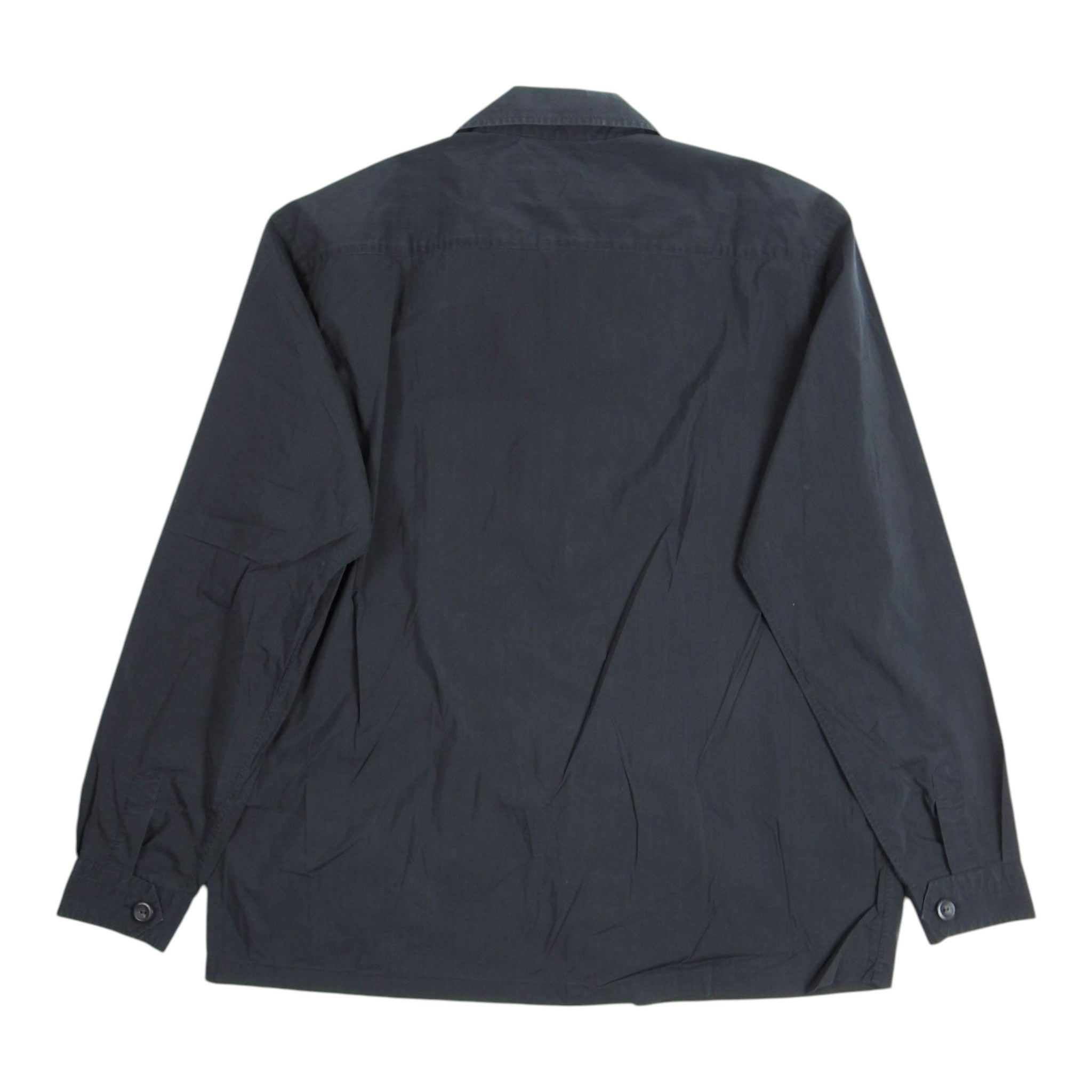 Eton Black Overshirt Size XL