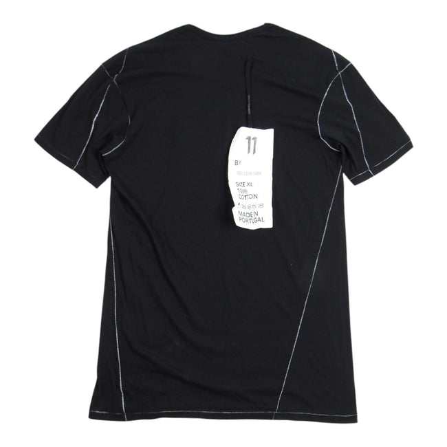 11 by Boris Bidjan Contrast Stitch T-Shirt Size XL