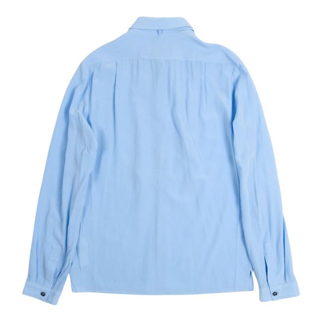 Gucci Neck Tie Crepe Shirt Size 39