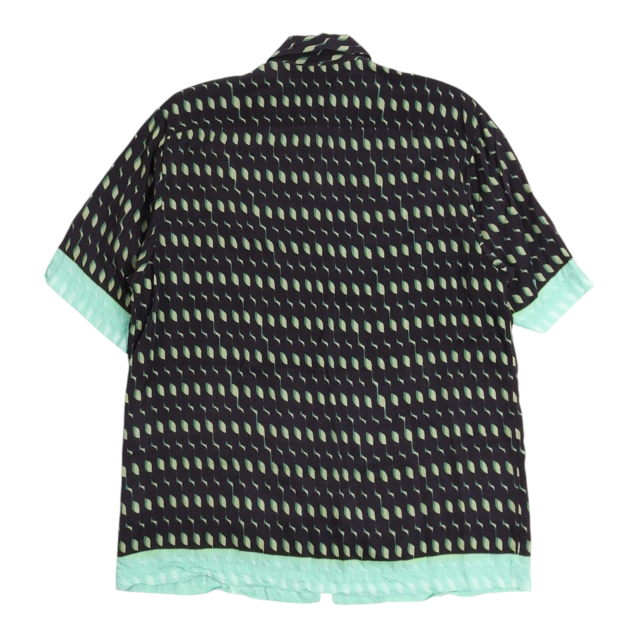 Dries Van Noten Brown/Green SS Shirt Size 48