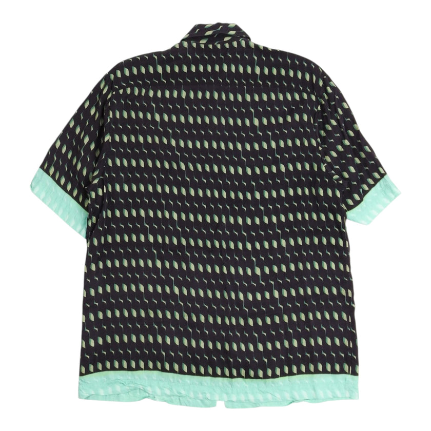 Dries Van Noten Brown/Green SS Shirt Size 48