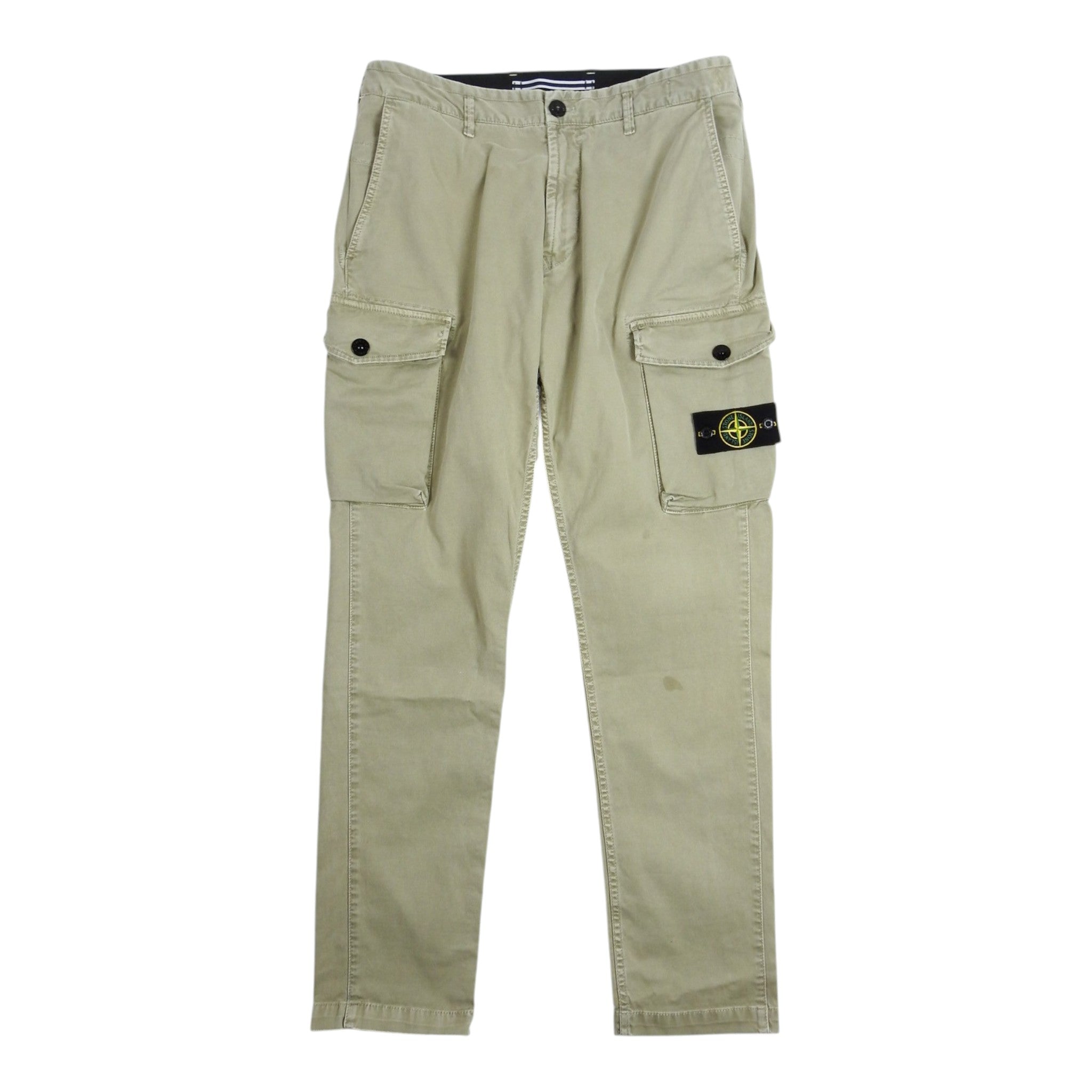 Stone Island Khaki Cargos Size 36
