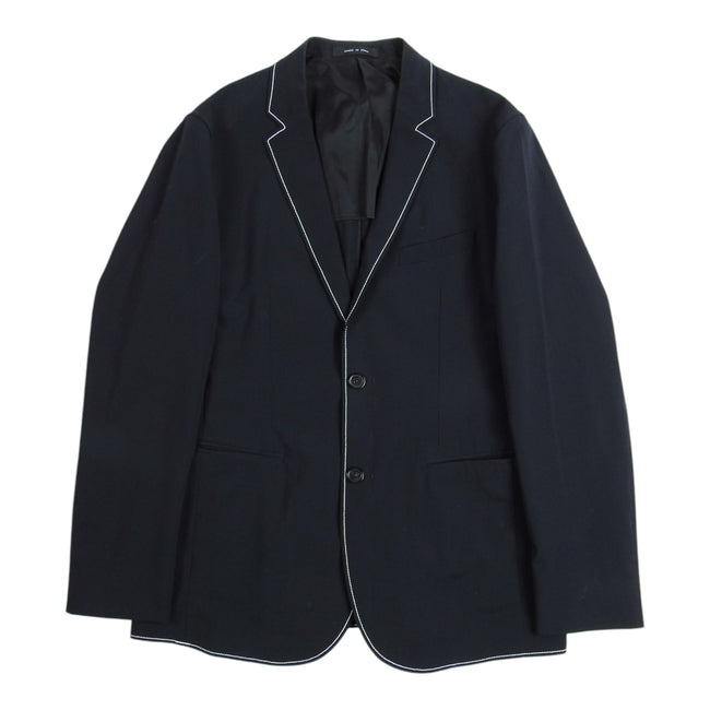 Emporio Armani Contrast Stitch Blazer Size 48