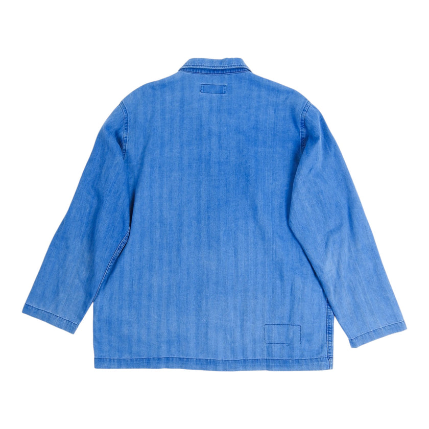 Universal Works Chambray Overshirt Size Large