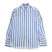 Turnbull & Asser Striped Silk Dress Shirt Size Unmarked
