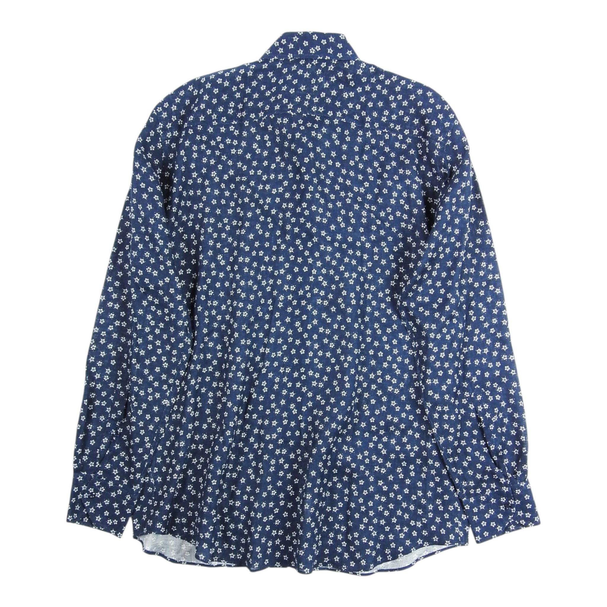 Maurizio Baldasarri Floral Linen Shirt Size XL