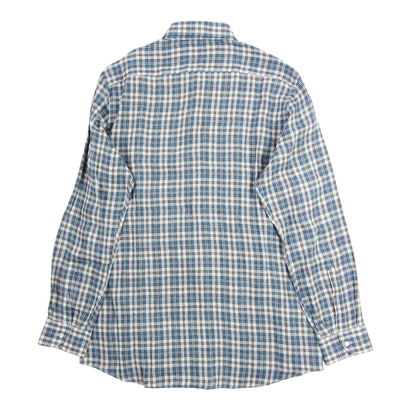 Luciano Barbera Linen Shirt Size XL