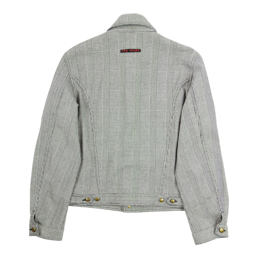 Jean Paul Gaultier Jeans Houndstooth Jacket Size Unmarked