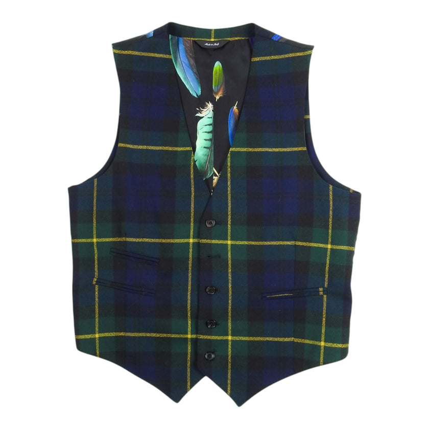 Paul Smith Tartan 3 Piece Suit Size 40 | 32