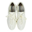 Gucci Cream Perforated Sneakers Size 11.5