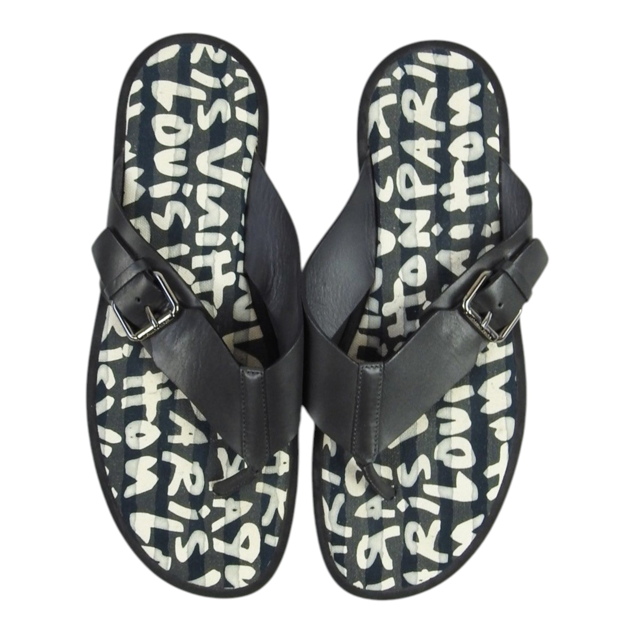 Louis Vuitton Stephen Sprouse Filp Flops Size 10