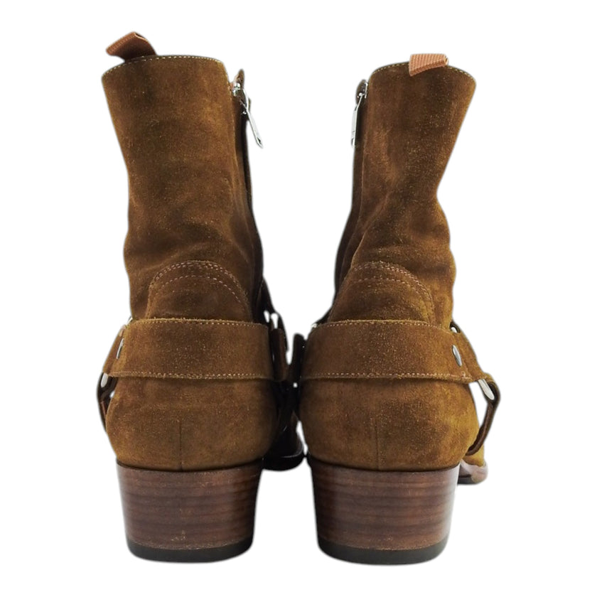 Saint Laurent Paris Wyatt Harness Boots Size 43
