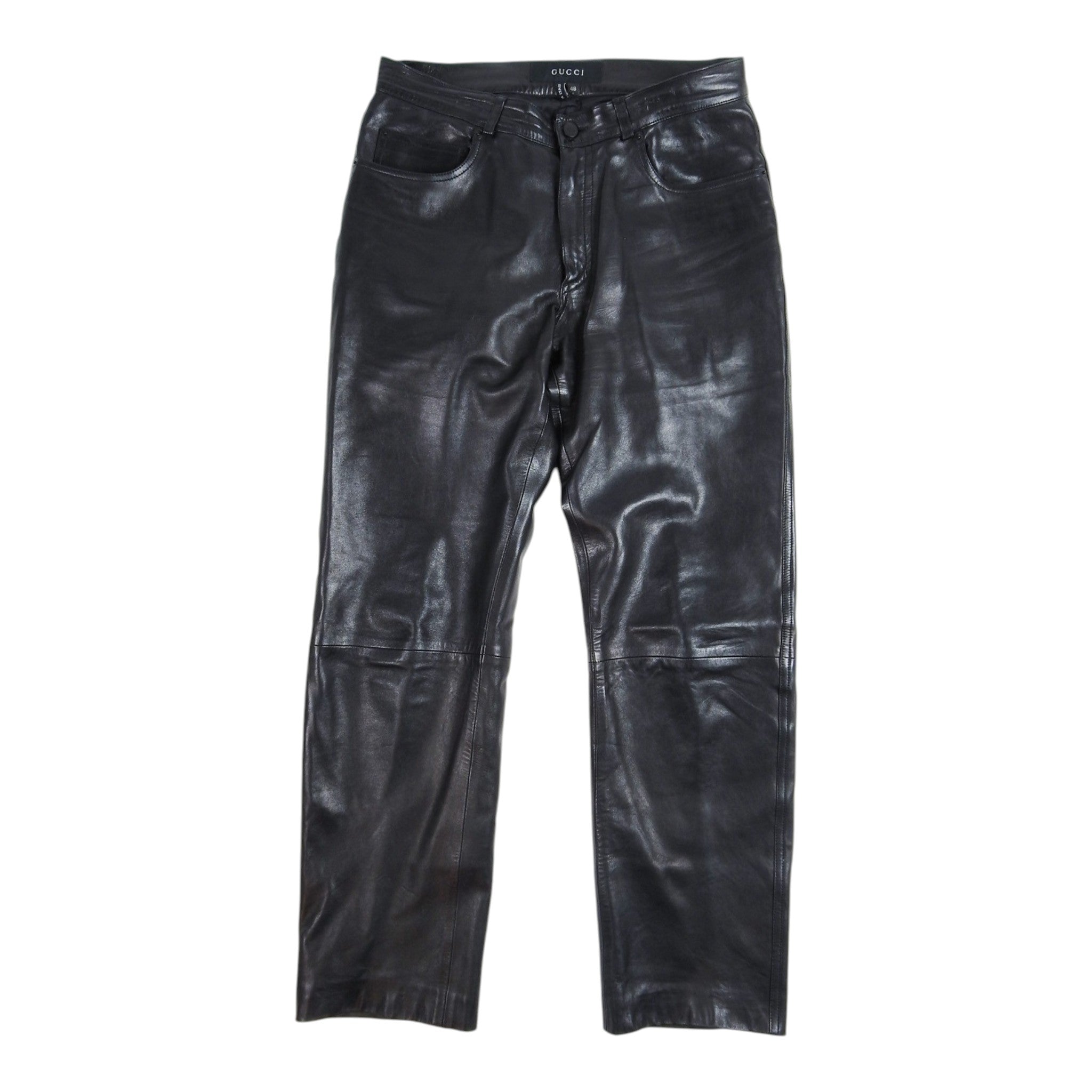 Gucci by Tom Ford Leather Pants Size 48