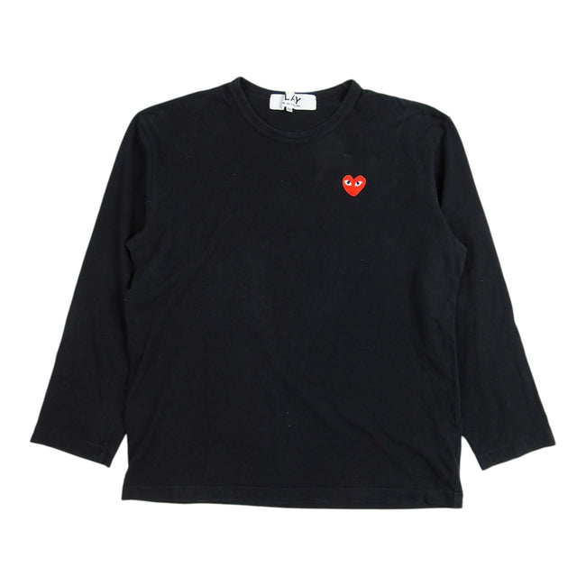 Comme Des Garçons PLAY LS T-Shirt Size 2XL