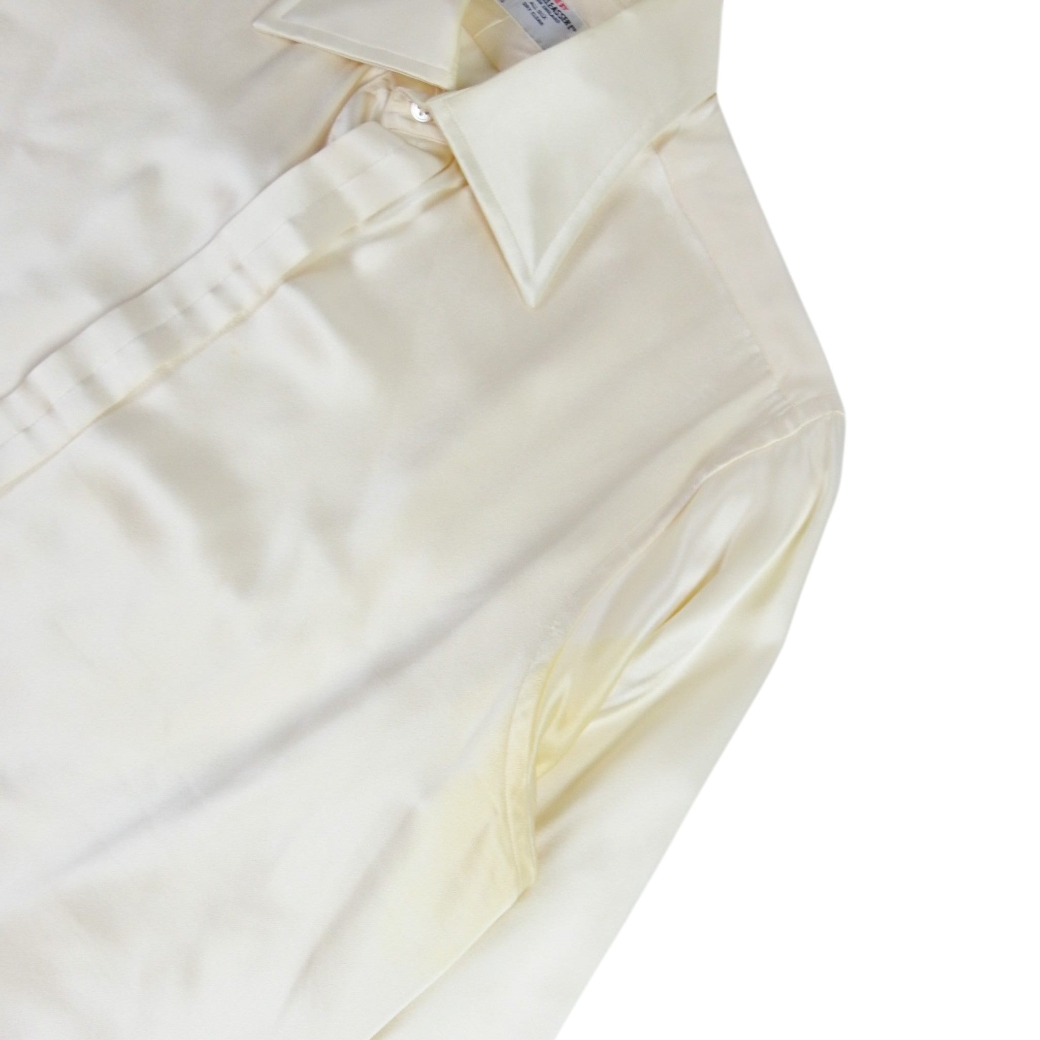 Turnbull & Asser Silk Dress Shirt Size Unmarked
