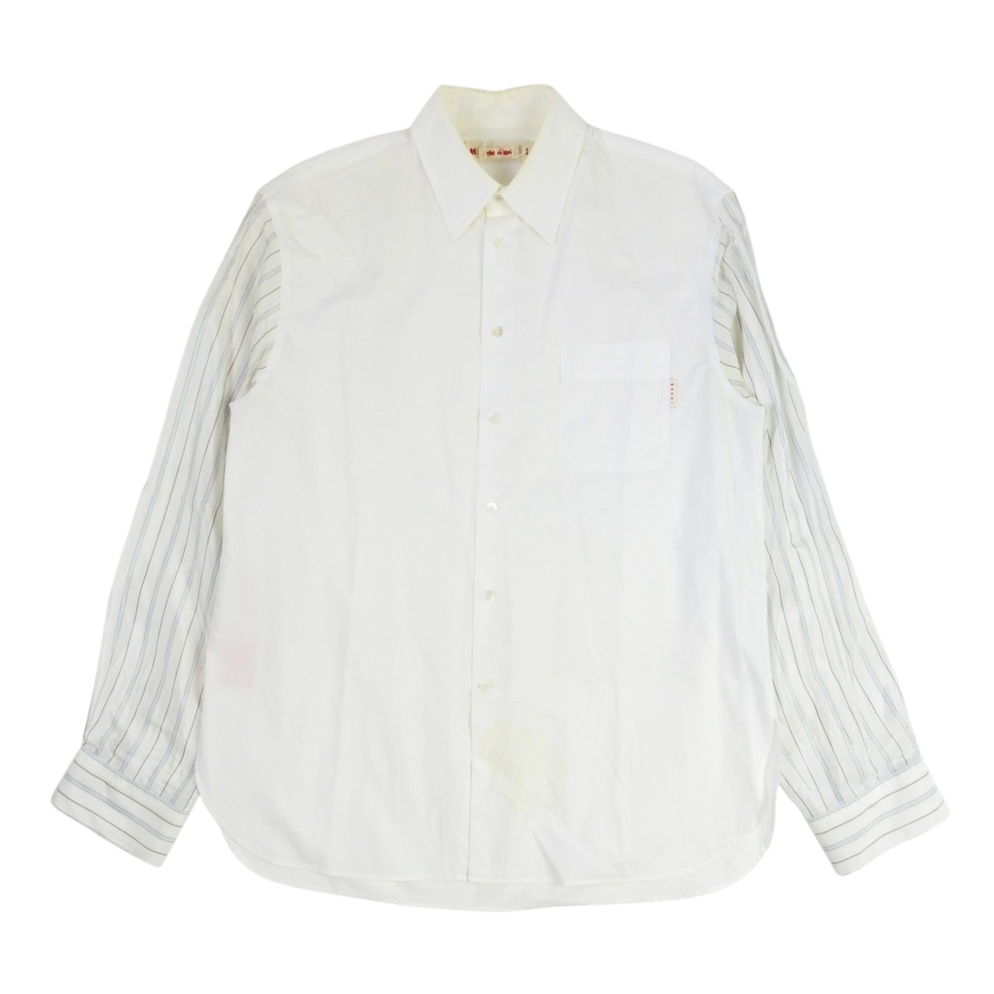 Marni Striped Sleeve Shirt Size 52