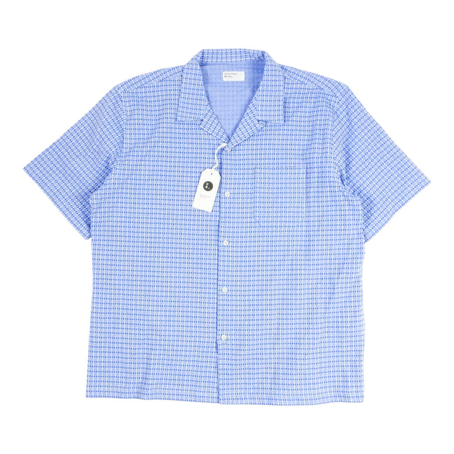 Universal Works Camp Collar SS Shirt Size 2XL