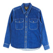 Freenote Cloth Dark Wash Denim Shirt Size Small